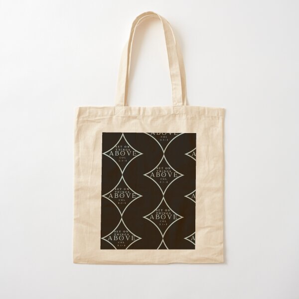 Set on Things Above Cotton Tote Bag