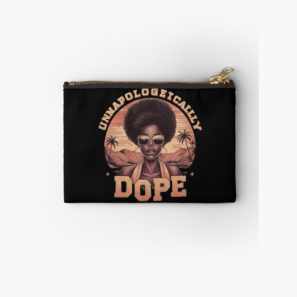 Item preview, Unapologetically Dope Afro Woman Art | Retro Melanin Queen Illustration | Empowerment Aesthetic Design designed and sold by love3617.