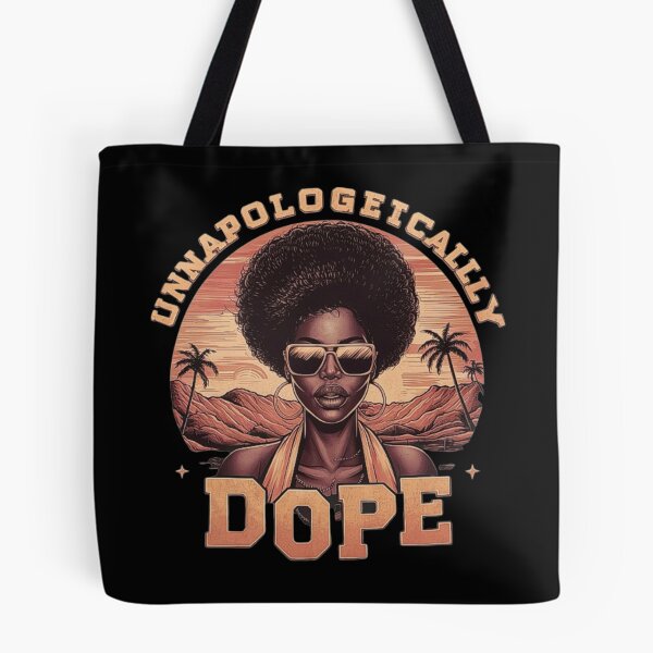 Item preview, Unapologetically Dope Afro Woman Art | Retro Melanin Queen Illustration | Empowerment Aesthetic Design designed and sold by love3617.