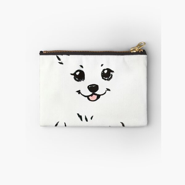 Item preview, Cute Ink Sketch of a Playful Pomeranian Puppy designed and sold by SunkenCost.
