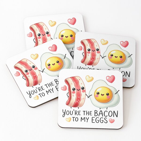 Item preview, Bacon to my Eggs designed and sold by jellyink.