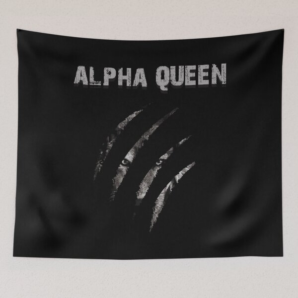 Item preview, Alpha Queen Wolf Claw Marks – Fierce & Dominant Predator designed and sold by MONTRIS.