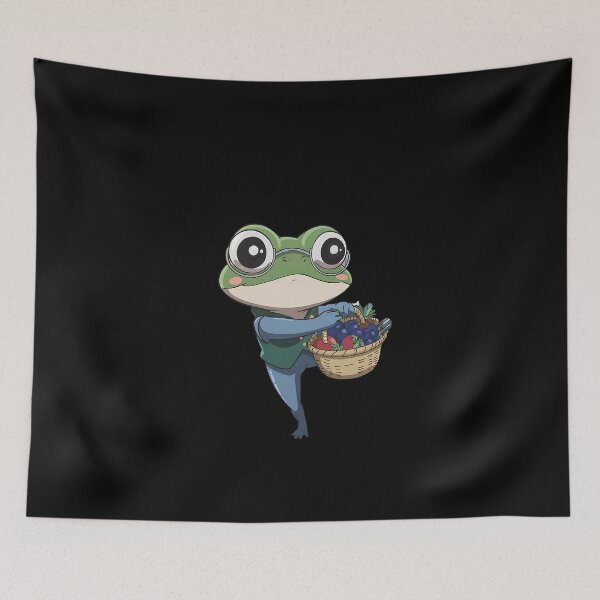Item preview, Funny Vegetable Frog-Variety Basket designed and sold by ATOTI.