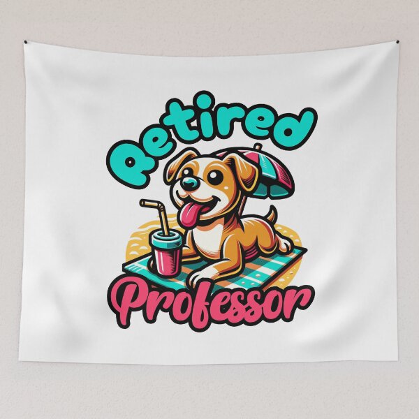 Item preview, Retired Professor | Professor Retirement Gift | Faculty Retirement | Retired College Professor | Retired Uni Professor designed and sold by jadedscientist.