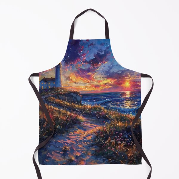 Item preview, Sunset Lighthouse designed and sold by Dawn van Doorn.
