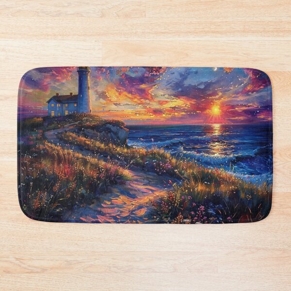 Item preview, Sunset Lighthouse designed and sold by Dawn van Doorn.