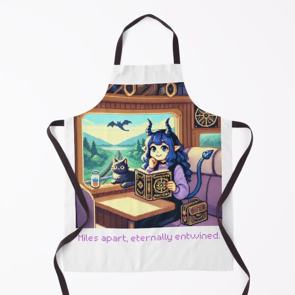 Item preview, Miles apart, eternally entwined, miles apart,cosmic horror, succubus, designed and sold by PixCthulhu.