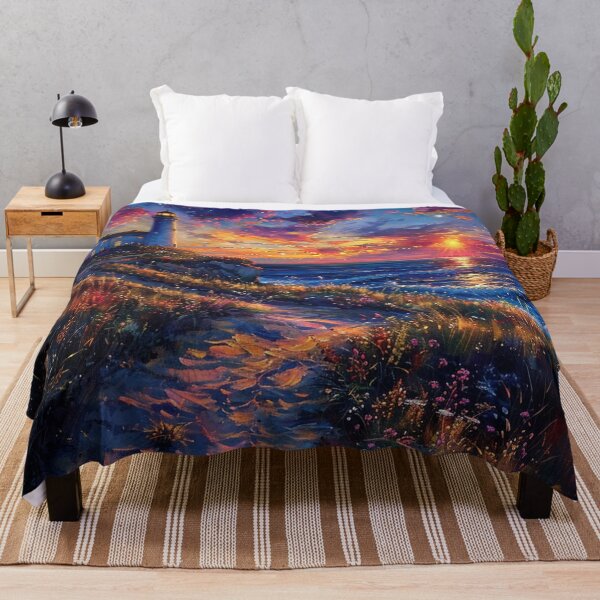 Item preview, Sunset Lighthouse designed and sold by Dawn van Doorn.