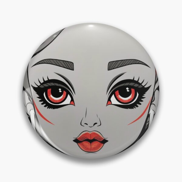 Item preview, Doll Face 3. 1980's graphic design. designed and sold by Shoot-The-Moon.