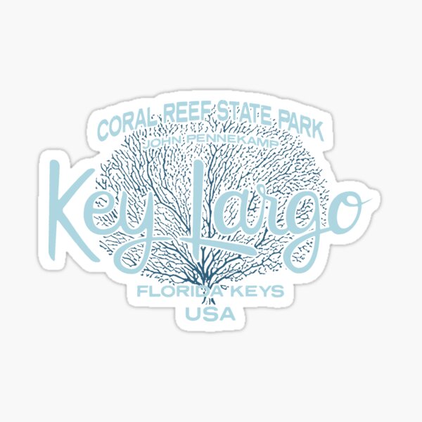 Item preview, Coral Key Largo retro style designed and sold by LostTravelersLab.
