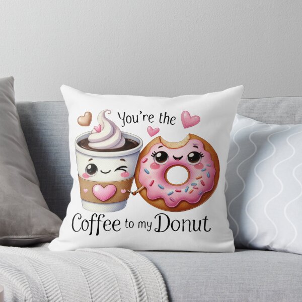 Item preview, Coffee to my Donut designed and sold by jellyink.
