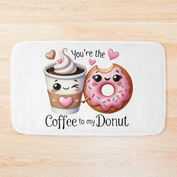 Item preview, Coffee to my Donut designed and sold by jellyink.