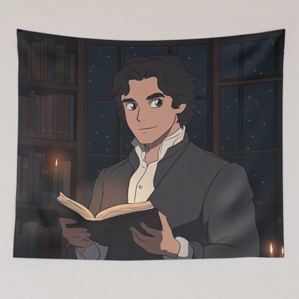 Item preview, Nathaniel Hawthorne | Anime style designed and sold by ComicsFactory.