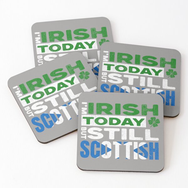 Item preview, Funny St Patrick's Day I'm Irish Today But Still Scottish  designed and sold by chrisrivait.
