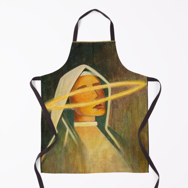 Item preview, Virgin Mary. I painted this modern icon to transform the perception of icons that has remained unchanged for the past 2000 years. designed and sold by MESSAYA.