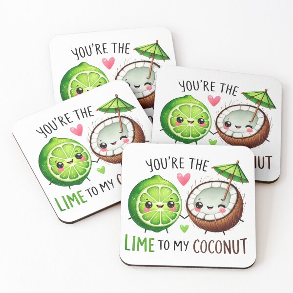 Item preview, Lime to my coconuts designed and sold by jellyink.