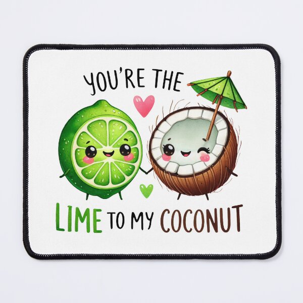 Item preview, Lime to my coconuts designed and sold by jellyink.