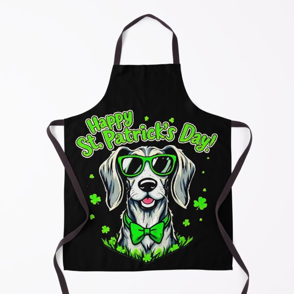 Item preview, St. Patrick’s Day Irish Wolfdog Distressed Print 2 designed and sold by SteadyRolling.