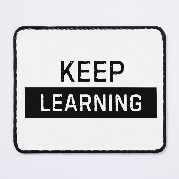 Item preview, Keep Learning Motivational T-Shirt Design designed and sold by paws-studios.