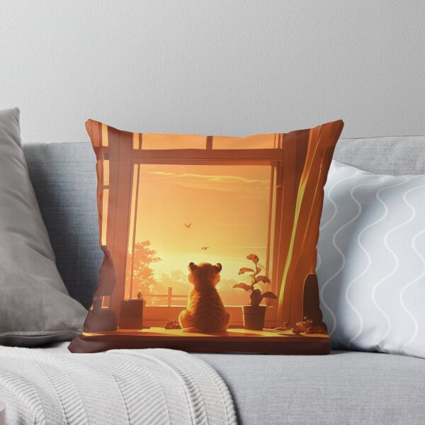 Item preview, Tiger Cub looking through window designed and sold by SMARTKIT  DESIGNAGENCY.