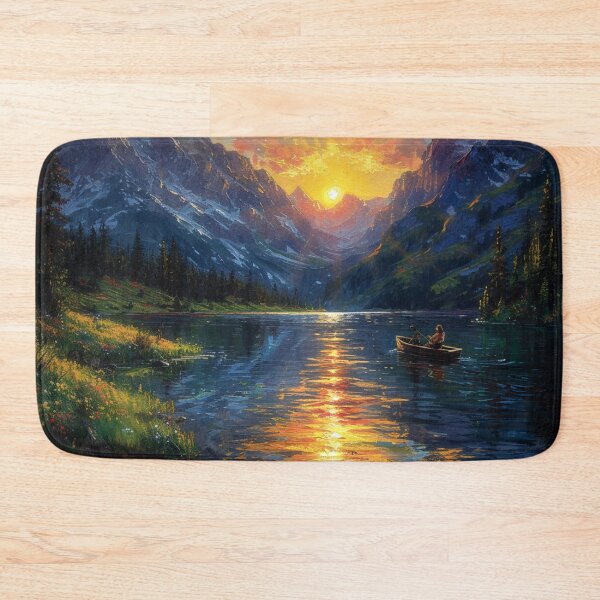 Item preview, Sunset Mountain  designed and sold by Dawn van Doorn.
