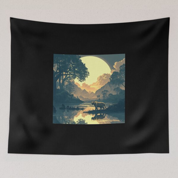 Item preview, Indian Tiger  designed and sold by SMARTKIT  DESIGNAGENCY.