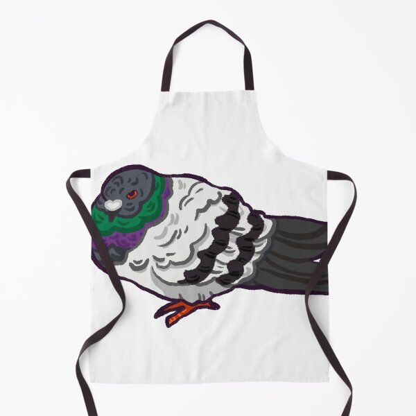 Item preview, Grumpy Cute Little Pigeon Birb designed and sold by Madeleine Sharp.