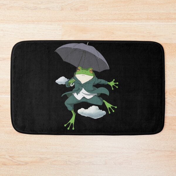 Item preview, Elegant flying frog with umbrella designed and sold by ATOTI.