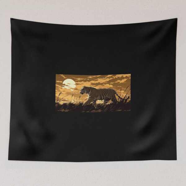 Item preview, Tiger at night designed and sold by SMARTKIT  DESIGNAGENCY.