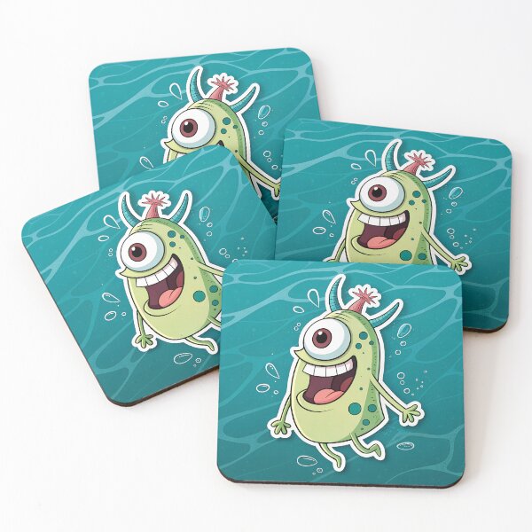 Item preview, Cool plankton with big eye designed and sold by AhArtMe.