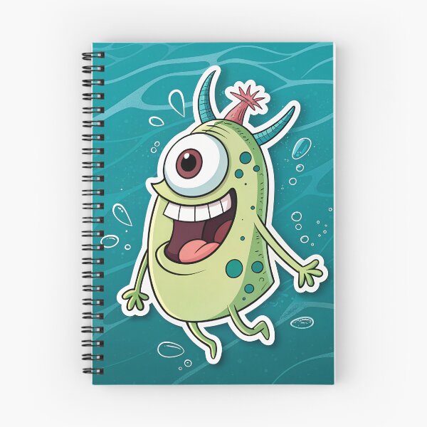 Item preview, Cool plankton with big eye designed and sold by AhArtMe.