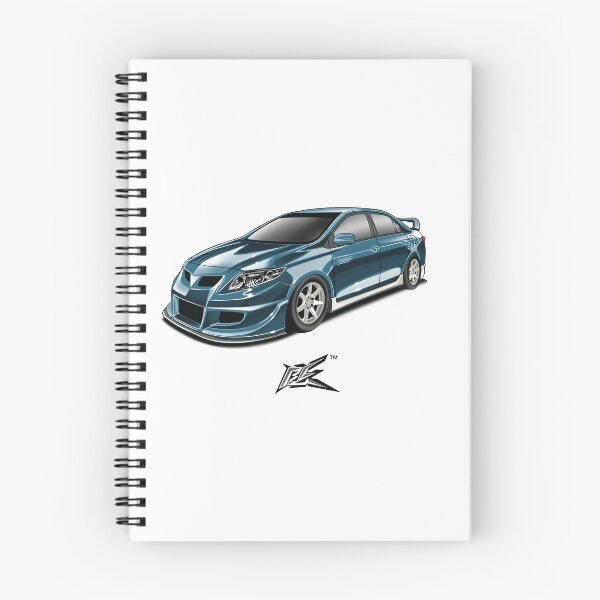 Item preview, toyota corolla e150 blue white  designed and sold by NaquashM.