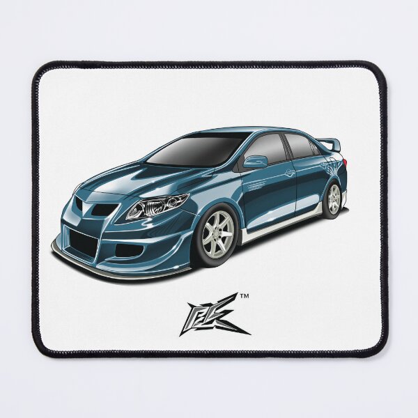 Item preview, toyota corolla e150 blue white  designed and sold by NaquashM.
