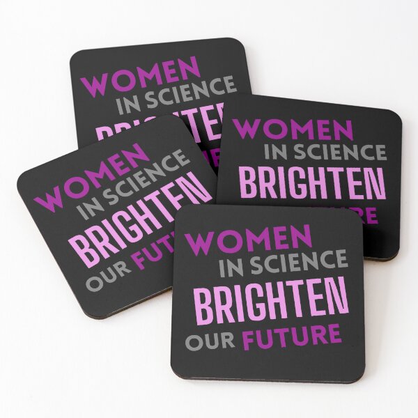Item preview, Women in science brighten our future (purple pink) designed and sold by MySciPic.