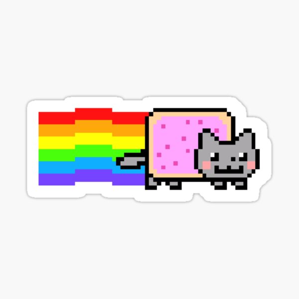 Artikel-Vorschau von Nyan Cat, designt und verkauft von the-craft-shop.