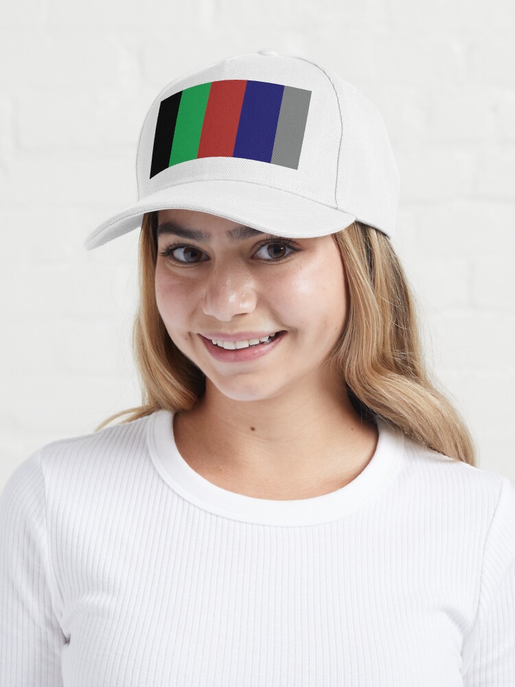 Aperçu 6 sur 7. Casquette avec l'œuvre Mes couleurs préférées créée et vendue par Melissa-A-Art.