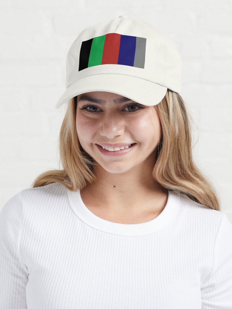 Aperçu 6 sur 7. Casquette avec l'œuvre Mes couleurs préférées créée et vendue par Melissa-A-Art.