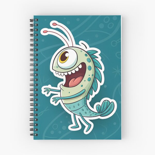 Item preview, Blue plankton with big eye designed and sold by AhArtMe.
