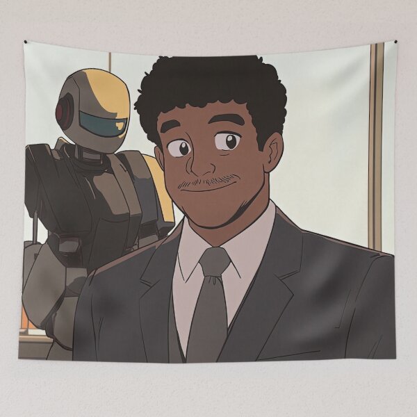 Item preview, Neil deGrasse Tyson | Anime style designed and sold by ComicsFactory.