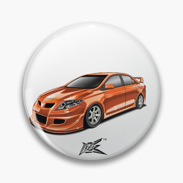 Item preview, toyota corolla e150 orange  designed and sold by NaquashM.