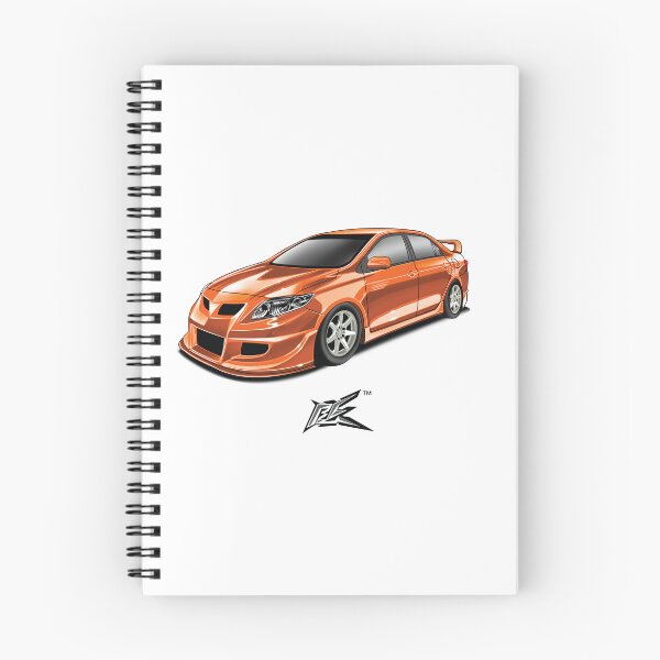 Item preview, toyota corolla e150 orange  designed and sold by NaquashM.