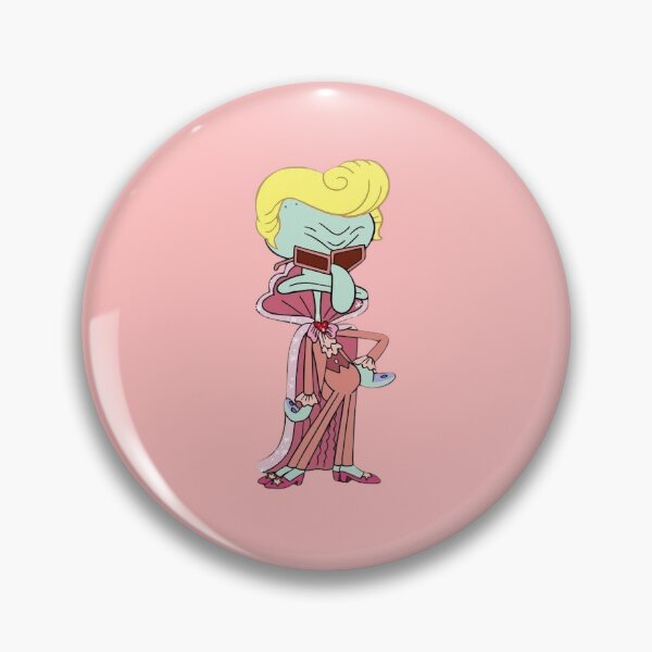 Item preview, Groovy Squidward" – Funny Funky Pink Outfit Meme designed and sold by The Eclectic Cat.