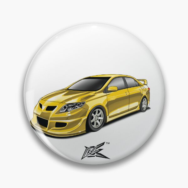 Item preview, toyota corolla e150 yellow  designed and sold by NaquashM.