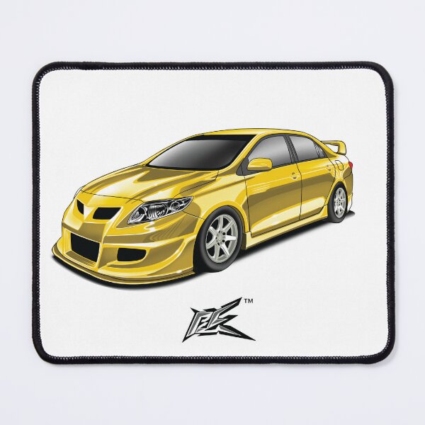 Item preview, toyota corolla e150 yellow  designed and sold by NaquashM.