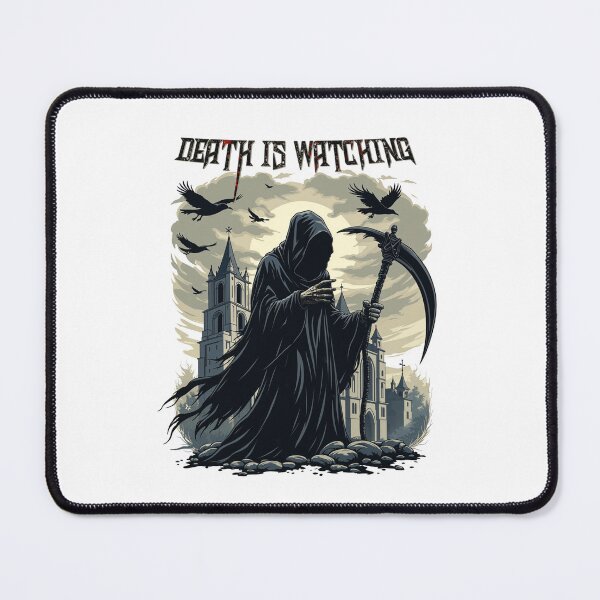 Item preview, Grim Reaper – Death Is Watching Gothic Horror Artwork designed and sold by akhdesigns7.