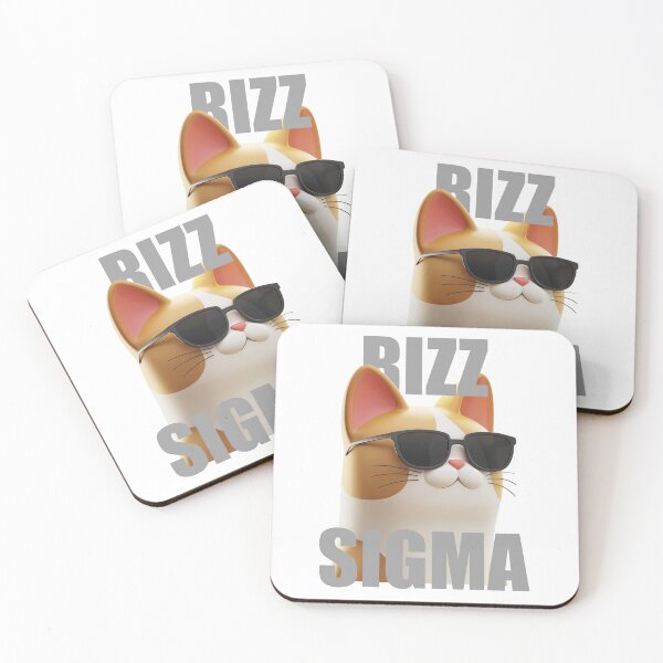 Item preview, Rizz Sgma Sunglasses Cat designed and sold by MonkiFlipp.