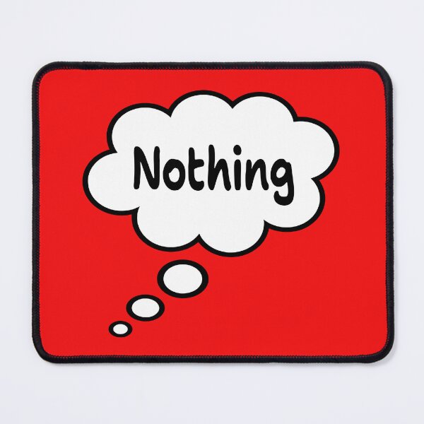 Item preview, Thinking Of Nothing designed and sold by glowdesigns.