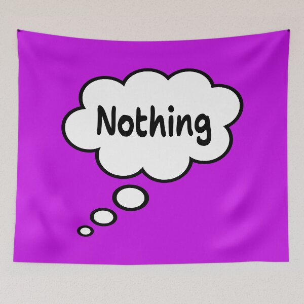 Item preview, Thinking Of Nothing designed and sold by glowdesigns.