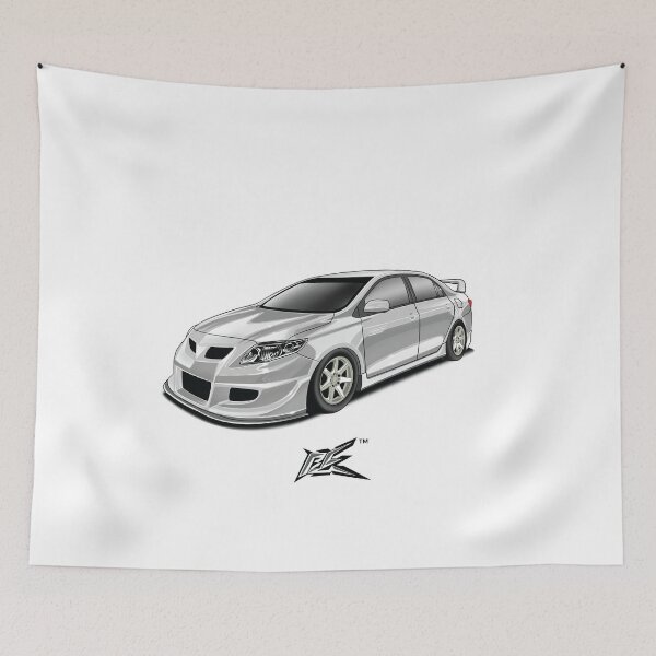 Item preview, toyota corolla e150 white  designed and sold by NaquashM.