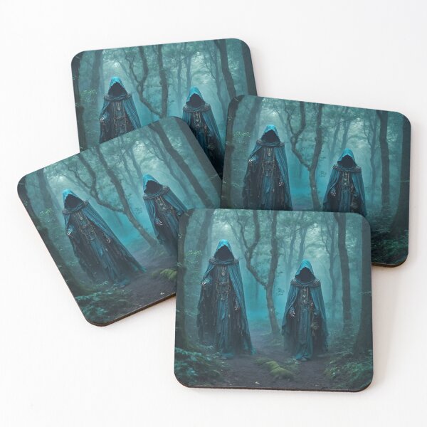 Item preview, A hooded entity roams through a misty designed and sold by TawhidCreation.